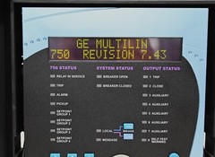 GE Multilin 750-P5-G5-S5-HI-A20-G-E SR750 Feeder Management Relay. (B2740545)