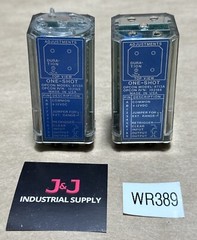 (2) EATON Opcon ONE-SHOT 8713A / 102166 Adjustable Time Relay || WARRANTY 🇺🇸