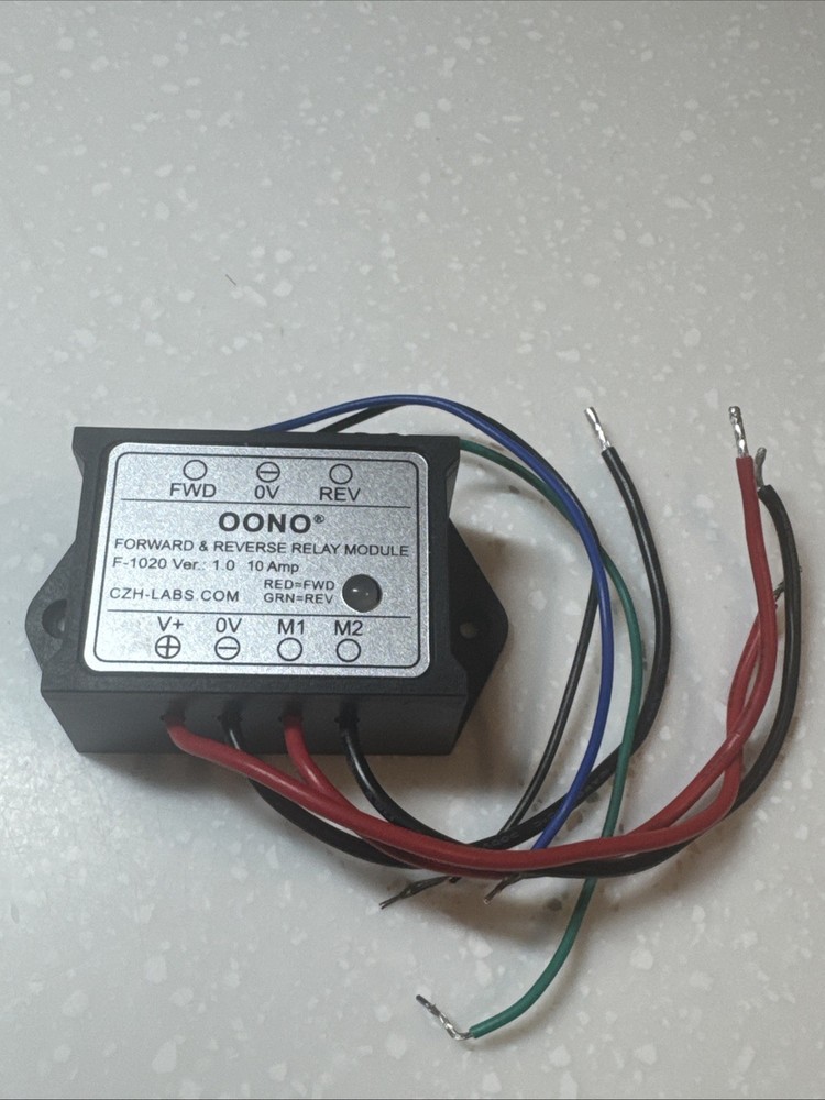 OONO Forward and Reverse Relay Module for Motor/Linear Actuator, Reversing Re…