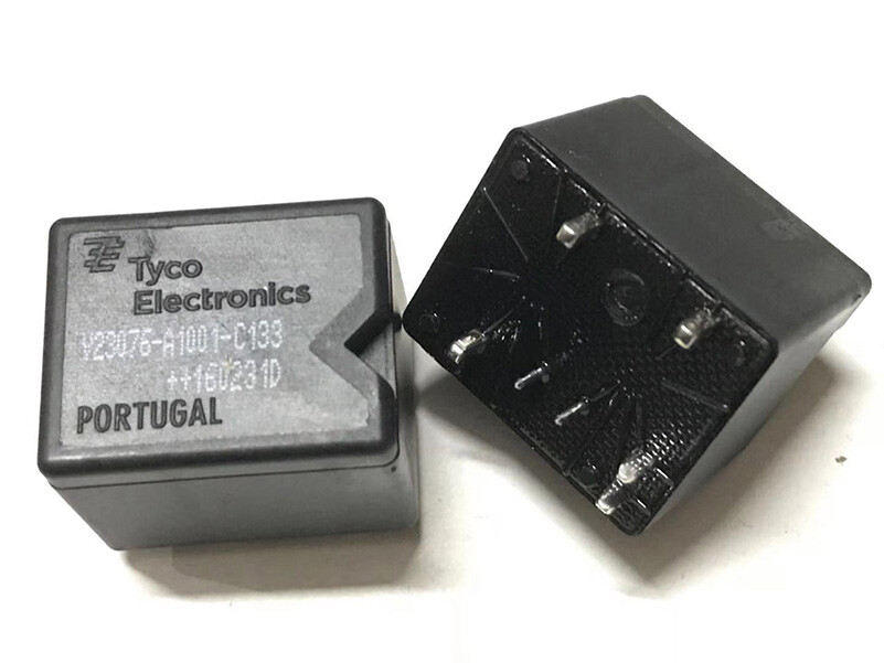 5Pcs TE V23076-A1001-C133 Automotive PCB RELAY SPCO 12VDC 7 Pins