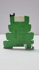 PACK OF 10 PHOENIX CONTACT 2961105 RELAY WITH PLC-BSC-24DC/21 BASE FAST SHIP