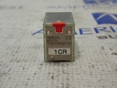 OMRON MY4IN Cube Relay 110/120VAC 14 Pin Lot of 4