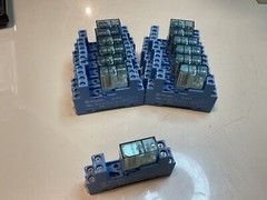 Finder 95.85.3 Socket With Finder 40.61 Relay 24Vdc