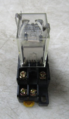 💥OMRON 8-PIN RELAY 24 VDC LY2-D-NJB W/ BASE