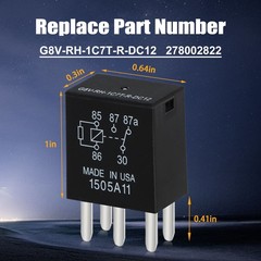 Set of 2 Multi-Purpose Relay for Sea-Doo GTR GTS GTX RXP-X XRS RXT RXT-X