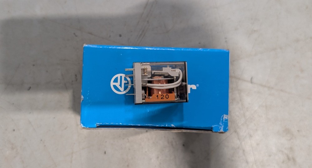 Lot of 15 Finder Relay 4PDT 7A 120VAC Coil 14‑Pin Plug‑In 55.34.8.120.0000