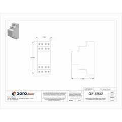 Eaton Trl27 Multifunction Time Delay Relay, Square, 6 Functions 12 To 240V