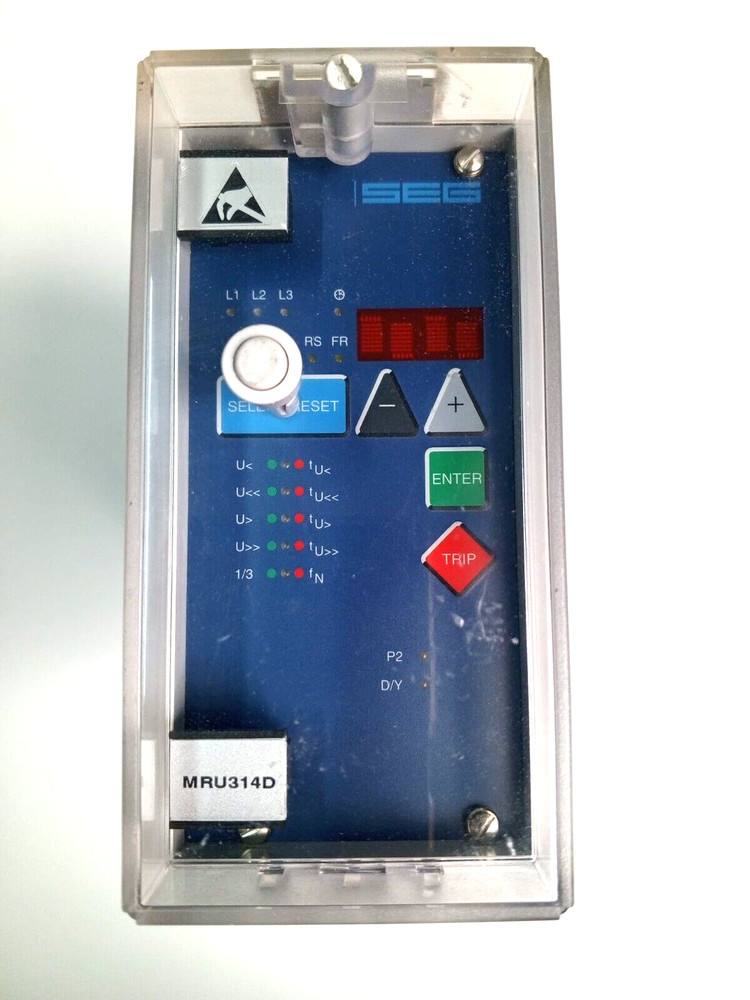 SEG MRU3-1 Voltage Relay MRU311D