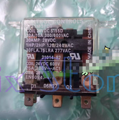 1X DELTROL Controls Relay 375TM 3PDT 24VDC S155D 21014-82