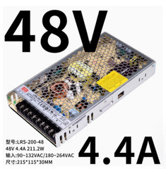1PC NEW MEAN WELL Power supply LRS-200-3.3/4.2/5/12/15/24/36/48V #LL