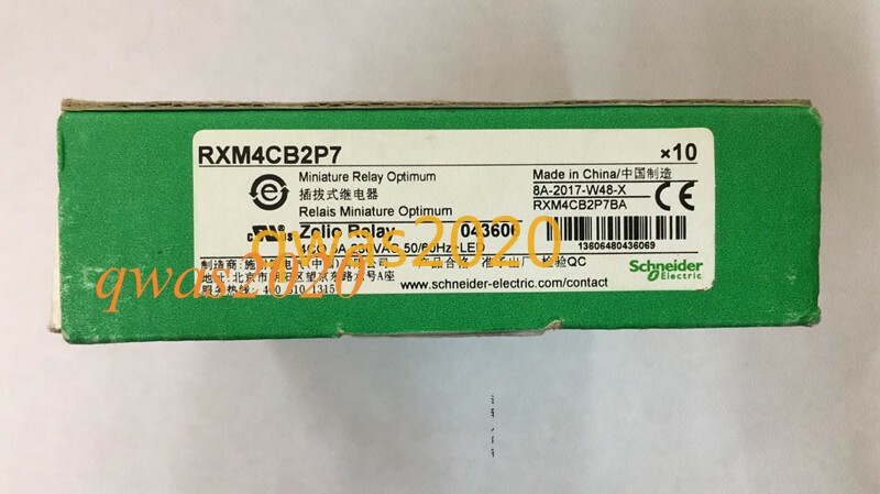 10Pcs/BOX NEW Intermediate Relay RXM4CB2P7 AC230V 5A 14-foot 4NO4NC