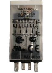 SCHNEIDER ELECTRIC RXM4AB2GD POWER RELAY 125VDC 6a 14PIN PACK OF 10 PCS