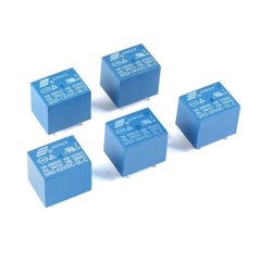 Mini Power Relays SRD-03V 05V 09V 12V 24VDC-SL-A -SL-C 4 Pins 5 Pins 10A PCB