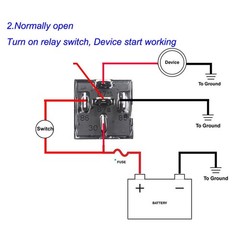 Gebildet 4pcs JD1914 Car Relay Harness 12V 40A 4 Pin SPDT with Built-in Diode…