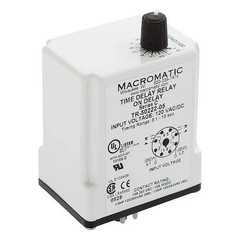 Macromatic Tr-50226-12 Single Function Time Delay Relay, Octal, On Delay, 1