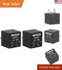 JD1912 12V 40A SPST Waterproof Car Relay – Ideal for Automotive Applications