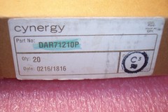 QTY (1) DAR71210P CYNERGY3 REED RELAY SPST-NO 3A 12Vdc PANEL MOUNT W/ WIRE WRAP