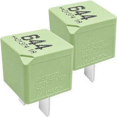 644 Relay 4H0951253 V23136-J0006-X079 (2-Pack) 12V 40A 4-Pin SPST Automotive Pow