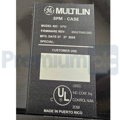GE Multilin SPM – LEGACY Synchronous Motor Protection and Control Relay SPM