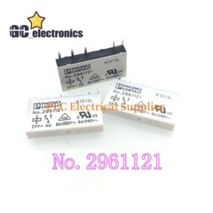 1/5/10PCS Phoenix No.2961121 DC 24V 6A 240v~250V 5Pins Relay Contact Power Relay