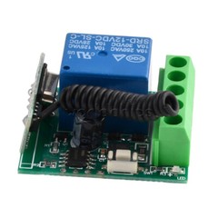 10PCS 1CH 433MHZ DC12V 10A Wireless Relay RF Remote Control Switch Receiver New