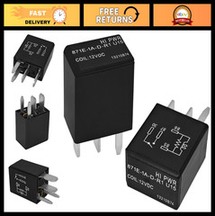 12VDC 35A 4 Pin Automotive Relay – Pack of 2, General Purpose, Durable & Reliabl