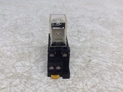 Omron LY2N 24 VDC Coil Relay w/ Base