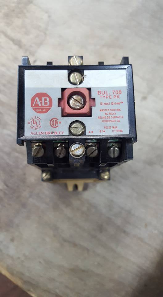 ALLEN BRADLEY 700-PK800A1 AC RELAY W174