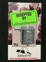 24DP.1-60C Amperite Time Delay Relay Adj 0.1 to 60 Sec 24DC 1 UNIT NIB