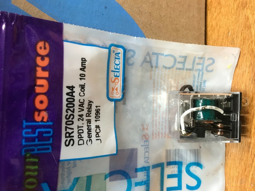 SKY Electronic Type SKNP-2C Relay 2PDT 24VAC coil