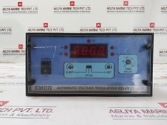 Emco Ee-301e Automatic Voltage Regulating Relay 110v, 50hz, 10w