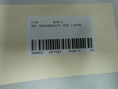 Gec Measurements YCGF 11AF2A 119635j Relay