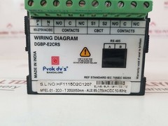Prok Dv’s MPEL 01 ΜP Based Earth Leakage Relay DGBP-E2CRS, 415VAC