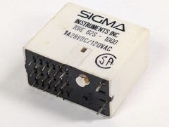SIGMA INSTRUMENTS 28VDC 6PDT RELAY (R-73)