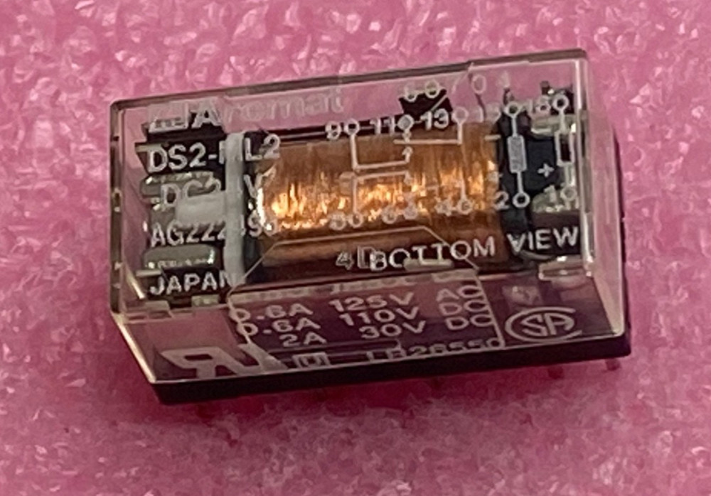 Aromat Relay DS2-ML2 60704 McIntosh Laboratory 087-037