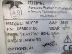 TELEDYNE M100E 056600100 110-120V 33.0A NSNP