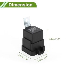 5 Pins 12V 80A Auto Relay Multi Purpose Waterproof Car Relay 2 Pcs