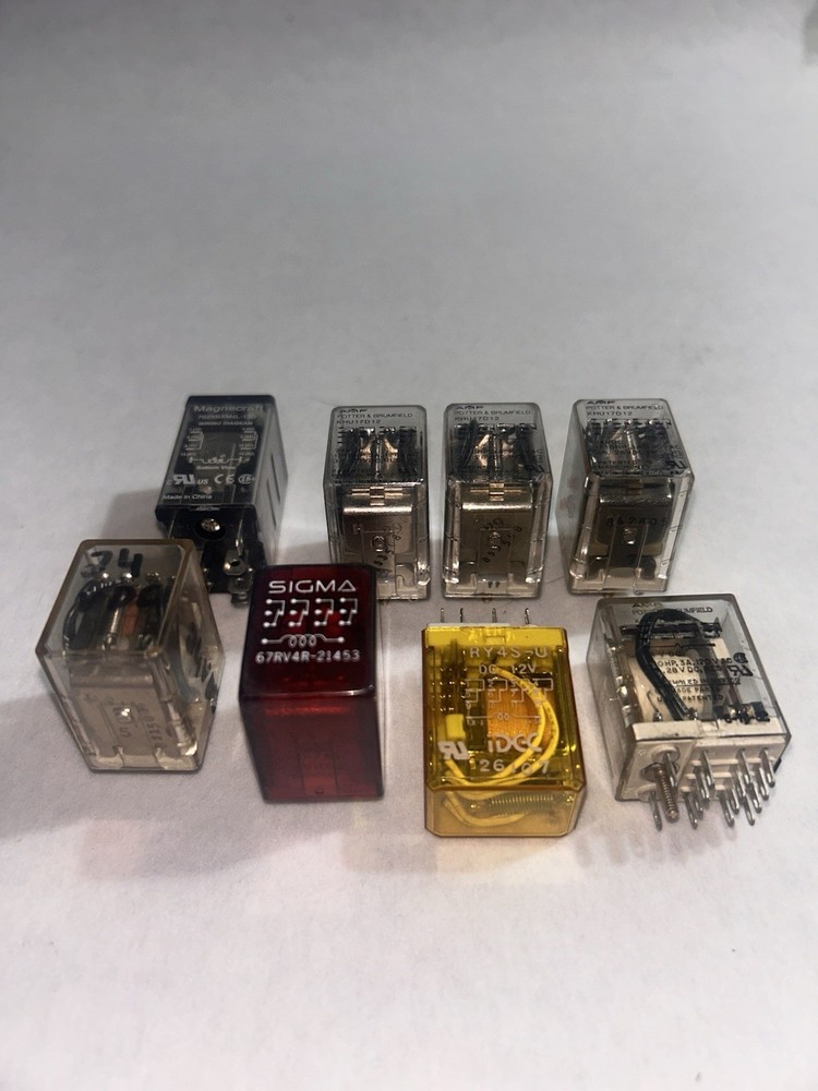 Assorted Relays (As Shown)