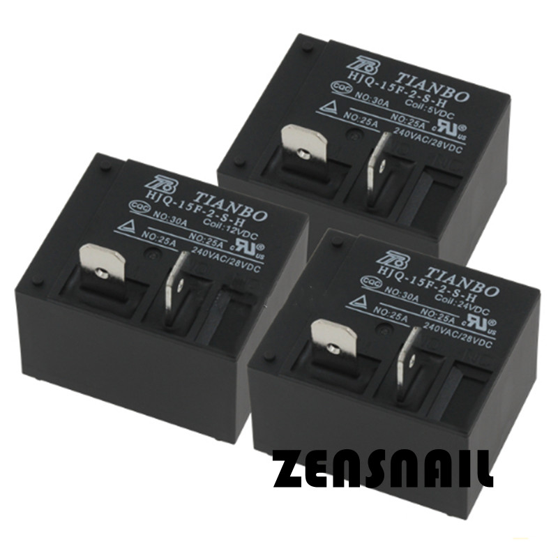 1PCS HJQ-15F-2-S-H 24VDC Relays 24VDC 30A 4PINS NEW