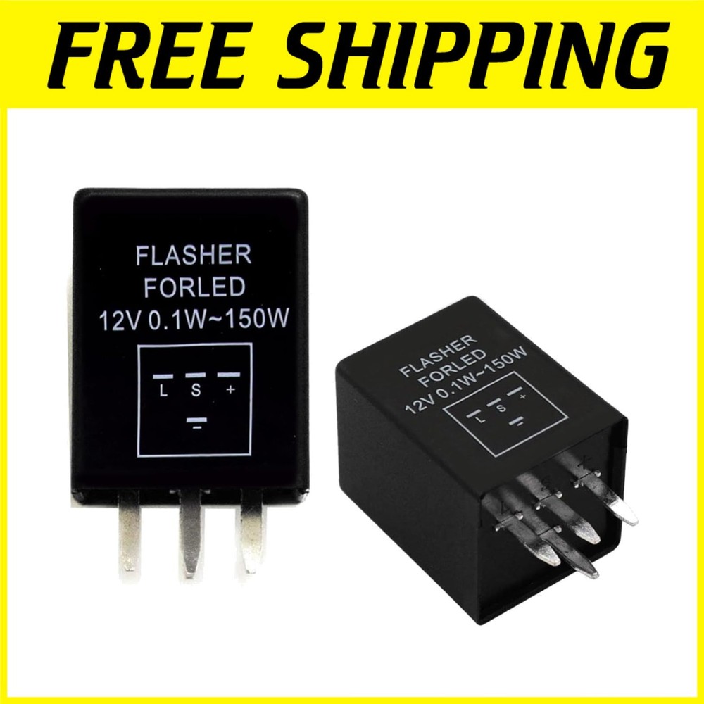 LED Flasher Relay for Turn Signal Bulbs#