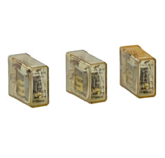 Lot of 3: IDEC RH1B-U General Use Relays 24VDC, 240VAC, 5-Pin, Made in Japan