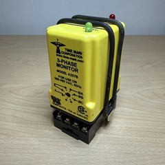 Time Mark A257B Monitor Relay w/ Socket 3PH 380/480V 60Hz
