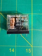 2 PC OMRON Power Relay 12VDC 10A SPDT G2R-1 12V DC