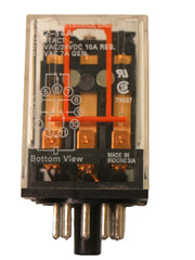 NTE Electronics R02-14A10-120 250VAC/28VDC 10A10 Amp 11 Pin New