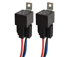 JD1912 Car Relay Harness 12V 40A 4 Pin SPST 12AWG Harness Sockets with