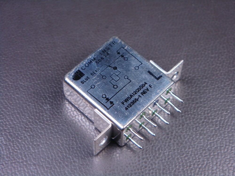 FW5A1205S04 Communications Inst Relay DPDT 412355-1 1617017-5 5945-00-964-4112