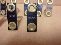 General Electric Relay Heaters C7.78A , lot of 11