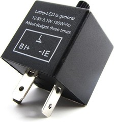 3 Pin Flasher Relay, CF-13 Adjustable Fixed Frequency Electronic Blinker Rela…