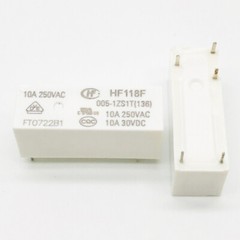 2PCS Hongfa HF118F-005-1ZS1T Power Relay 5Pins 5VDC