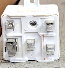AWA2440ZXD Tecumseh Motor Start Potential Relay 3ARR3-K3S4, 820ARR3K65 [C3B3]